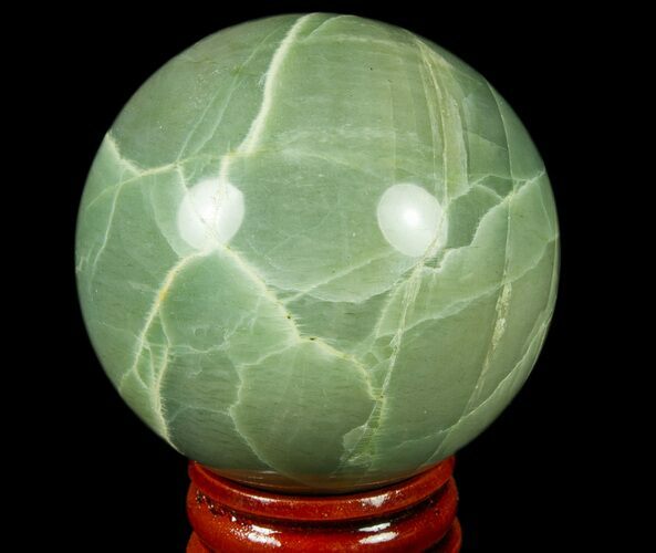 Polished Garnierite Sphere - Madagascar #78989